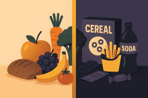 industria alimentaria vs comida real