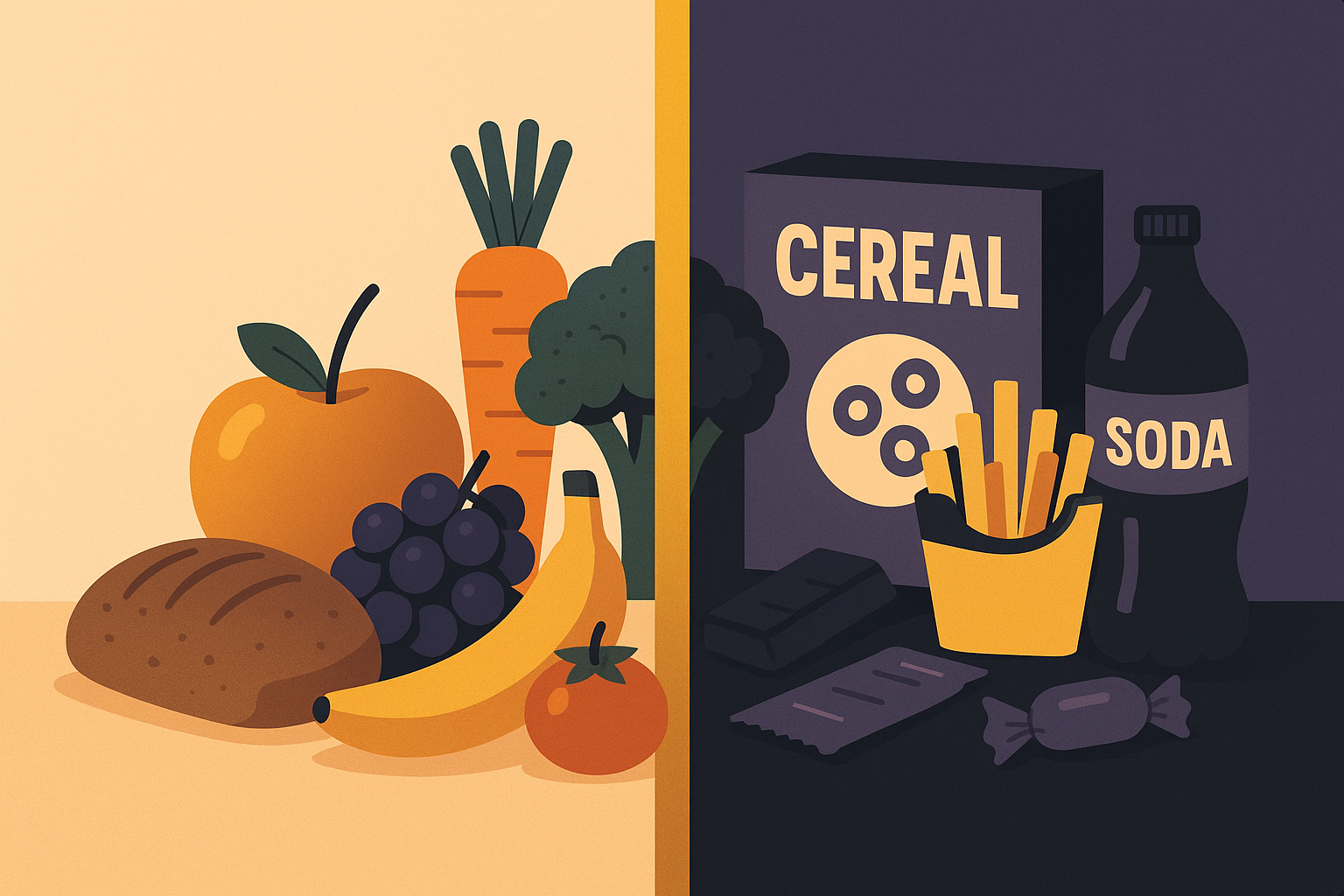 industria alimentaria vs comida real