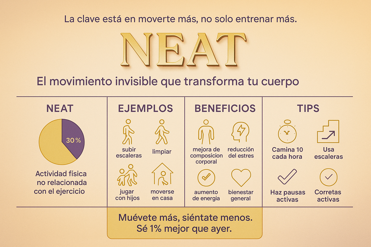 El neat es el ejercicio que todos necesitamos