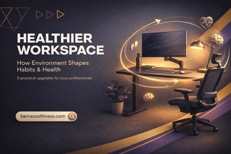 Healthier workspace tips: tools that shape habits and health for busy professionals