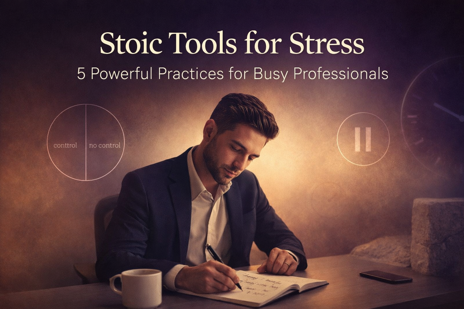 stoic tools for stress for busy professionals practicing gratitude